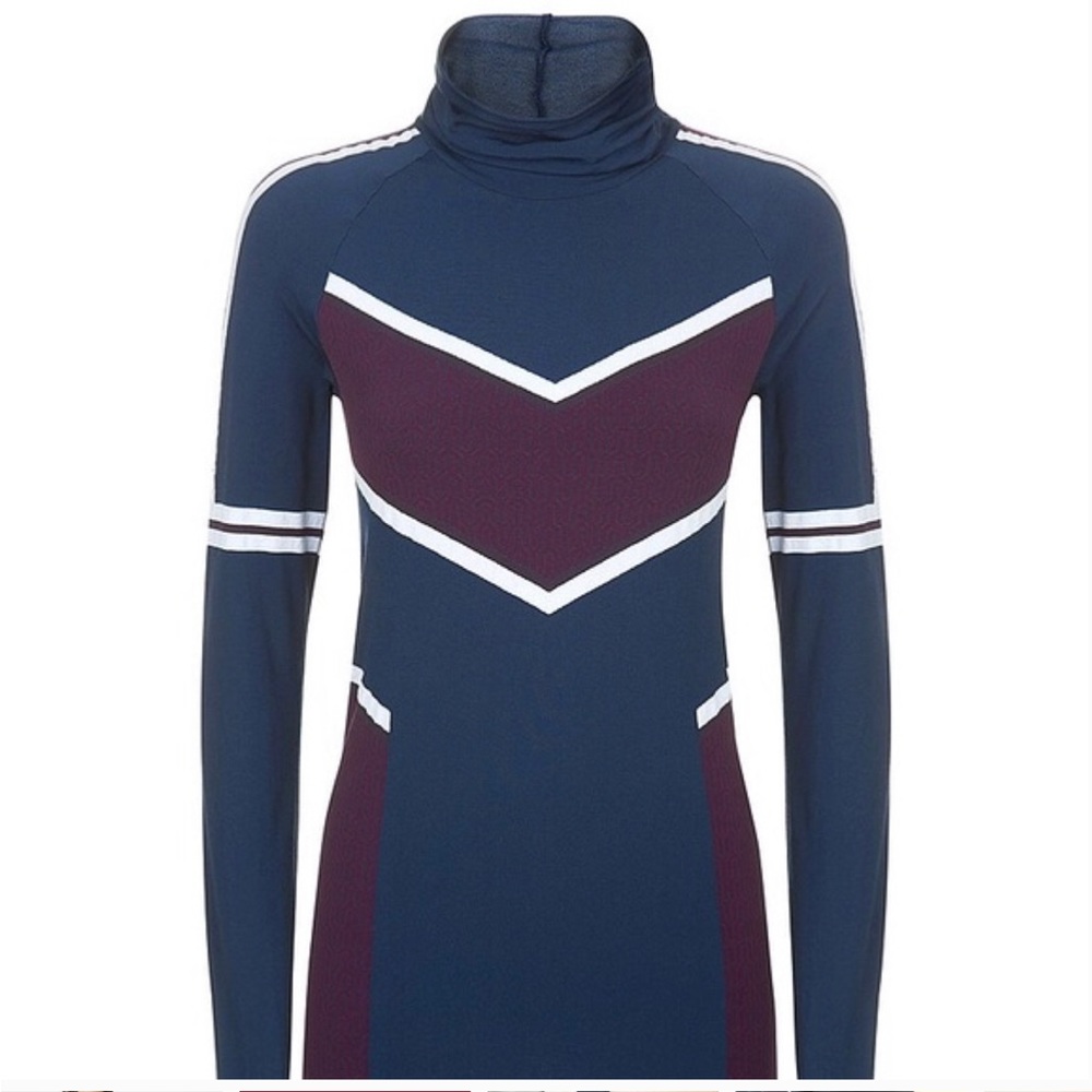 Sweaty Betty Blue and Burgundy set (top and bottom) - Picture 2 of 2